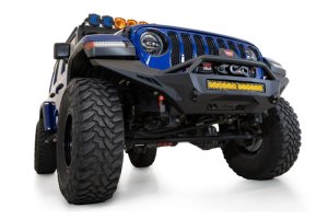 Jeep Wrangler JT Bumper - Front - Addictive Desert Designs - Stealth Fighter - Hammer Black - `18-`23